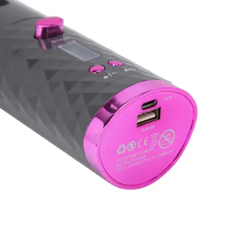 Fer à Boucler rotatif sans fil Elura Beauty