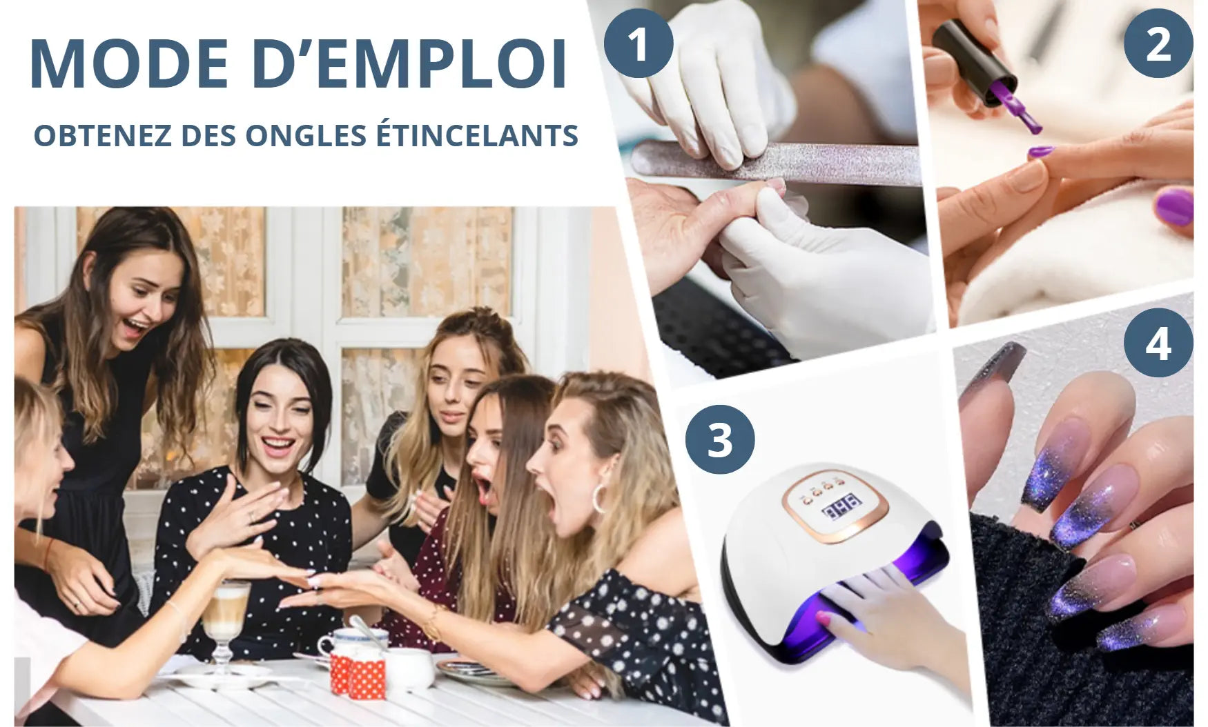 Lampe de Séchage des Ongles Professionnelle My Store